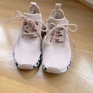 As new ADIDAS NMD R1 cow print Sz. 6.5 sneakers.